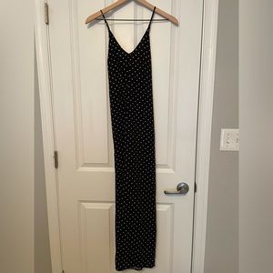 Black and white medium old navy dress